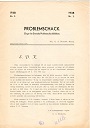 PROBLEMSCHACK / 1938 vol 1, no 2